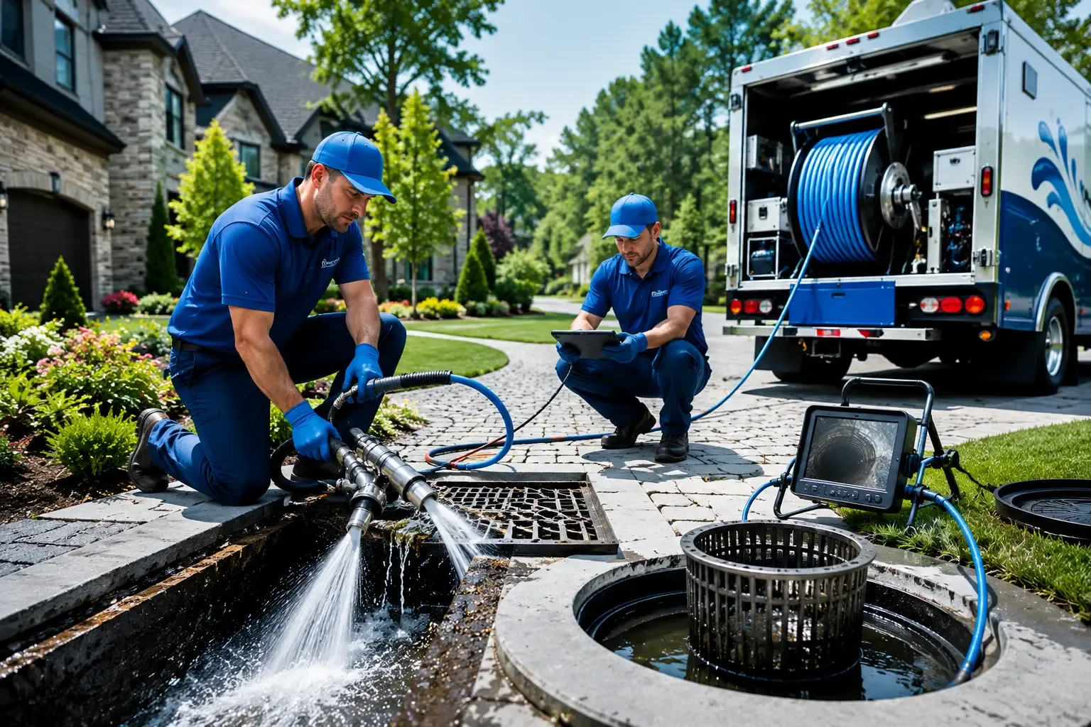 Local outdoor drain cleaning professionals in Rock Creek, WV